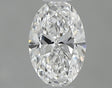 0.31 carat Oval diamond D VS2 