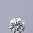 0.19 carat Round diamond E VVS2 Excellent