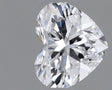 0.51 carat Heart diamond D VVS2 