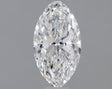 0.53 carat Marquise diamond F VVS1 