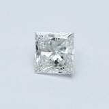 0.34 carat Princess diamond D  SI1