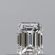 0.24 carat Emerald diamond D VVS1 