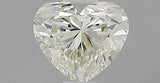 0.52 carat Heart diamond J IF VeryGood