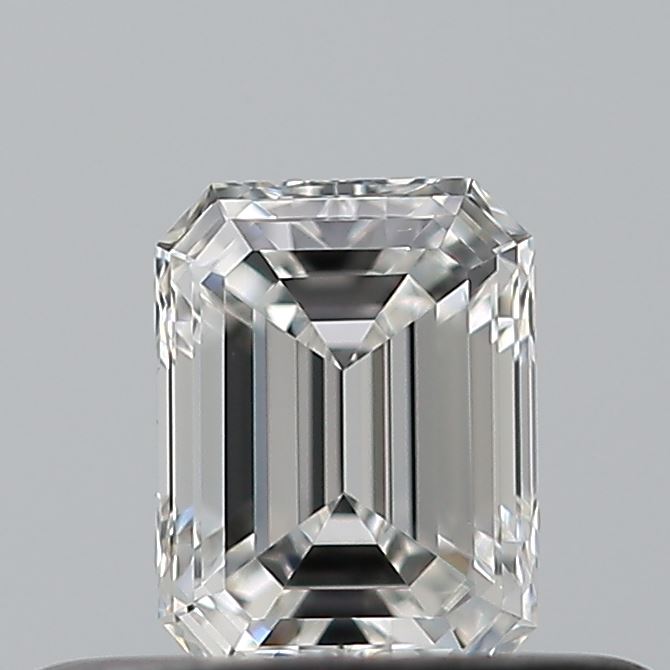 0.30 carat Emerald diamond F  VVS2