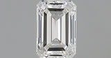0.37 carat Emerald diamond F VVS2 