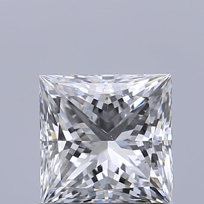 0.71 carat Princess diamond D SI1 