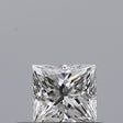 0.29 carat Princess diamond E VS1 