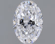0.50 carat Oval diamond D SI2 