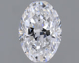 0.50 carat Oval diamond D SI2 