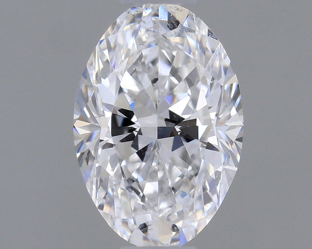 0.50 carat Oval diamond D SI2 
