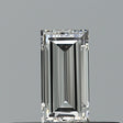 0.24 carat Baguette diamond E VVS1 