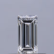 0.36 carat Baguette diamond E VVS1 