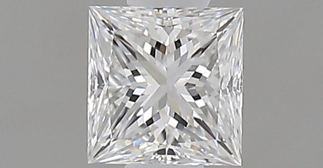 0.37 carat Princess diamond D VVS2 