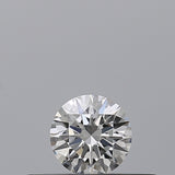 0.18 carat Round diamond F IF Excellent