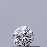 0.18 carat Round diamond E VVS1 Excellent