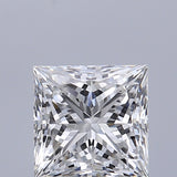 0.91 carat Princess diamond F VVS1 