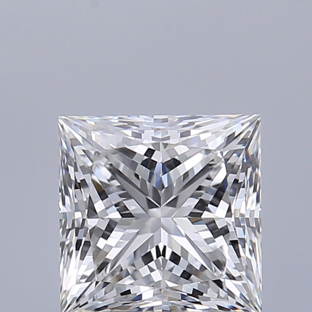 0.91 carat Princess diamond F VVS1 