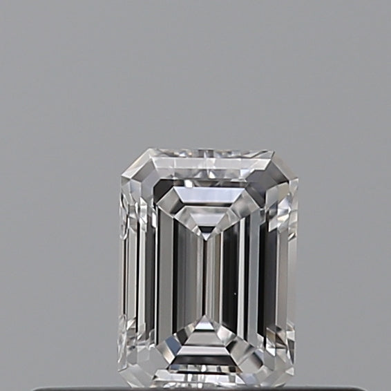 0.24 carat Emerald diamond D  VVS2