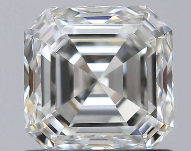 0.91 carat Asscher diamond H VS2 