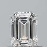 0.32 carat Emerald diamond F  VVS2