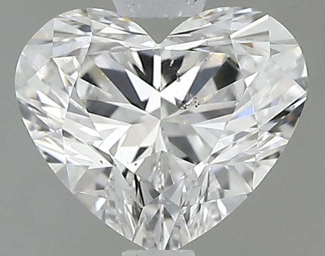 0.90 carat Heart diamond F SI1 