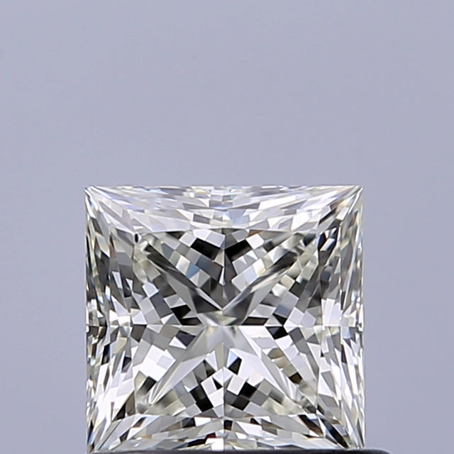 0.74 carat Princess diamond J VS1 