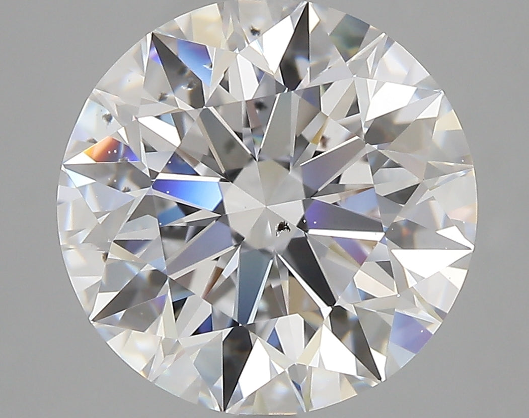 5.12 carat Round diamond D SI1 Excellent
