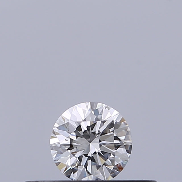 0.18 carat Round diamond E IF Excellent