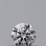 0.20 carat Round diamond F  IF Excellent