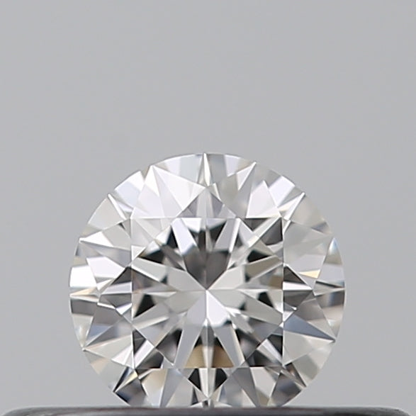 0.19 carat Round diamond F  IF Excellent