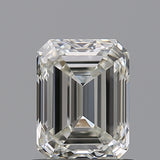 0.91 carat Emerald diamond J  FL