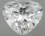 0.34 carat Heart diamond D  VVS2