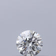 0.21 carat Round diamond F IF Excellent