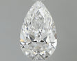 0.70 carat Pear diamond D VVS2 