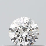 0.19 carat Round diamond E  IF Excellent