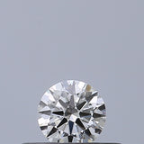 0.19 carat Round diamond F IF Excellent