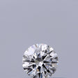 0.19 carat Round diamond E VVS2 Excellent