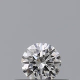 0.21 carat Round diamond F  IF Excellent