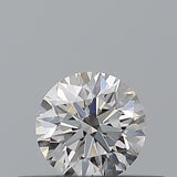 0.23 carat Round diamond E VVS2 Excellent