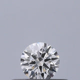 0.18 carat Round diamond E VVS2 Excellent