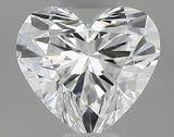 0.31 carat Heart diamond E VVS2 