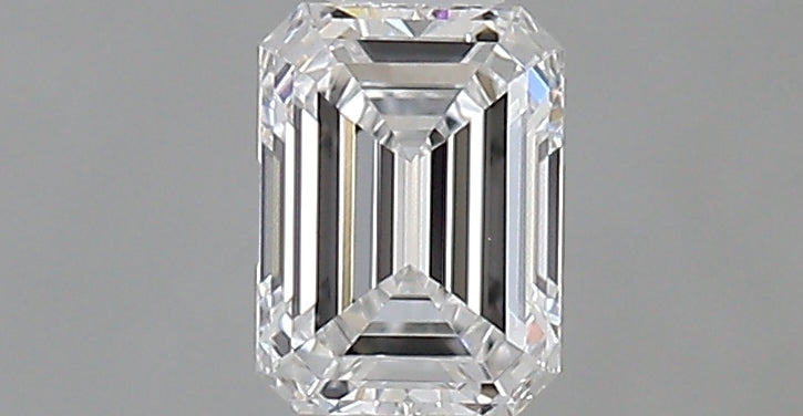 0.36 carat Emerald diamond D  VVS2