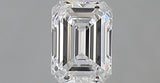 0.36 carat Emerald diamond D  VVS2