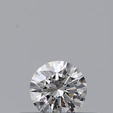 0.18 carat Round diamond E  VVS2 Excellent