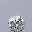 0.24 carat Round diamond G IF Excellent