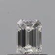 0.33 carat Emerald diamond F VVS1 