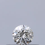 0.18 carat Round diamond F IF Excellent
