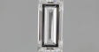 0.70 carat Baguette diamond E IF 