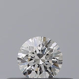 0.18 carat Round diamond D  VVS2 Excellent