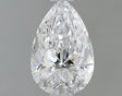 0.50 carat Pear diamond D VVS2 